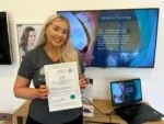 A big well done to our wonderful team member, Zoë, who spent this weekend at a course learning impression taking and intra - oral scanning 😁 We have a dedicated and passionate team and love to see them learning new skills 🙌 🦷 🤓 #alwayslearning #bestteam #hunterstreetdental #digitaldentistry #advanceddentalcare